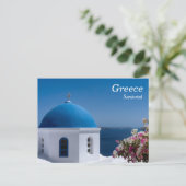 Griekenland, Santorini, Reis Briefkaart (Staand voorkant)