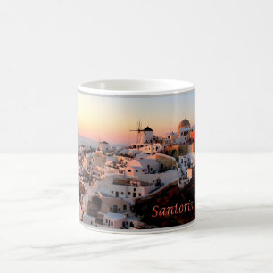 Griekenland - Santorini - Thera - Thira - Oia - Koffiemok