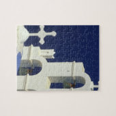Griekenland, Santorini. Uitzicht van een Griekse k Legpuzzel (Horizontaal)