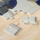 Griekenland, Santorini. Uitzicht van een Griekse k Legpuzzel (Zijkant)