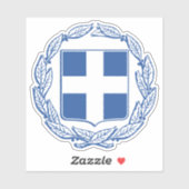 Griekenland Sticker (Vel)