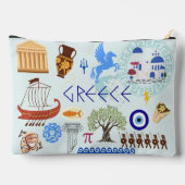 Griekenland Symbolen voor reisliefhebbers Etui (Achterkant)
