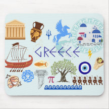 Griekenland Symbolen voor reisliefhebbers