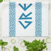 griekenland symbool naam griekenland theedoek (Gevouwen)