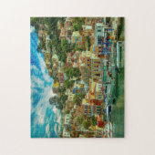 Griekenland Symi Grieks eiland Reisfoto Legpuzzel (Verticaal)