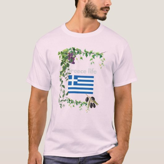 Griekenland T-shirt (Voorkant)