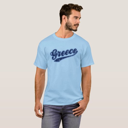 Griekenland T-shirt (Voorkant volledig)