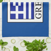 Griekenland Theedoek (Gevouwen)