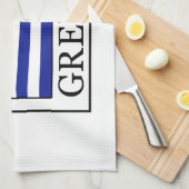 Griekenland Theedoek (Quarter Fold)