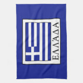 Griekenland Theedoek (Verticaal)