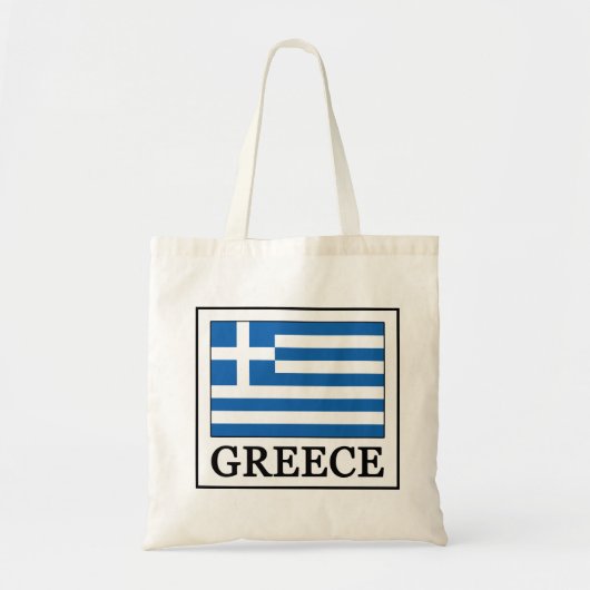 Griekenland Tote Bag (Voorkant)