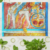 griekenland traditionele griekse mythologische muu theedoek (Gevouwen)