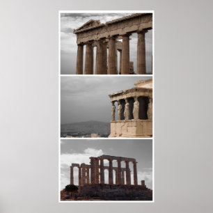 Griekenland Triple Poster