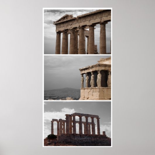 Griekenland Triple Poster (Voorkant)
