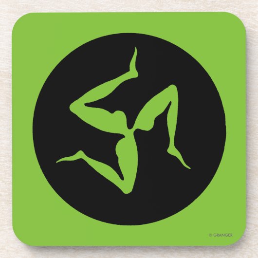 Griekenland: Triskelion Drankjes Onderzetter (Voorkant)