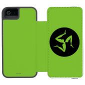 Griekenland: Triskelion Incipio iPhone Portemonnee Hoesje (Agenda Open)