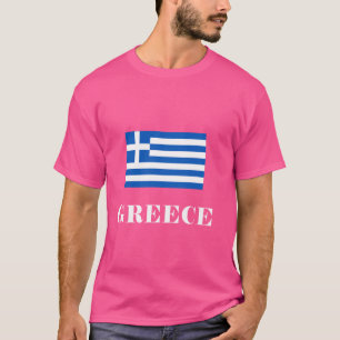 Griekenland Trots Griekse vlag Pride Heritage Root T-shirt