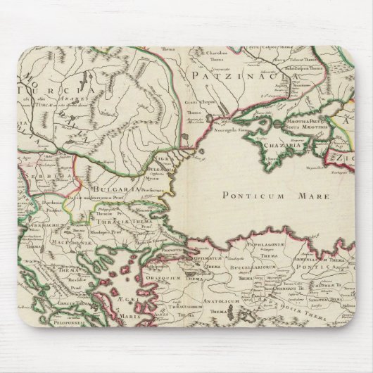 Griekenland, Turkije, Europa Muismat (Voorkant)