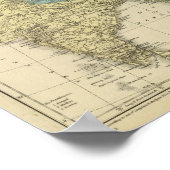 Griekenland, Turkije, Perzië, India Poster (Hoek)