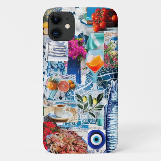 Griekenland vakantie collage case (Achterkant)