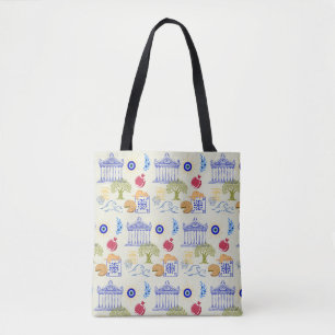 Griekenland Vakantie Minimalisme Tote Bag