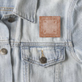 griekenland vierkant ontwerp vierkante button 5,1 cm (In situ)