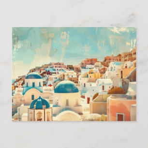 Griekenland Vintage Reizen Briefkaart