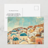 Griekenland Vintage Reizen Briefkaart (Voorkant / Achterkant)