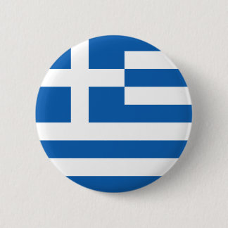 Griekenland vlag GR Ronde Button 5,7 Cm