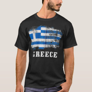 Griekenland vlag Griekse Pride Zip T-shirt