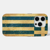 Griekenland Vlag Grunge Case-Mate iPhone Case (Achterkant (horizontaal))