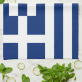griekenland vlag handdoek (Gevouwen)