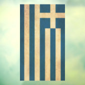 Griekenland Vlag ontwerp Raamsticker (Vel 3)