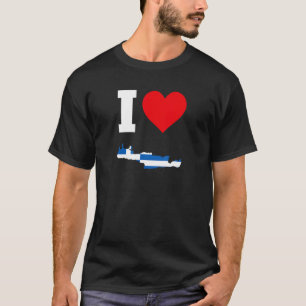 Griekenland vlag voor Kreta I Love Kreta 1 T-shirt