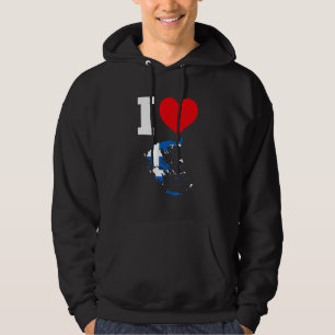 Griekenland vlagt Griekenland I Love Greece Hoodie