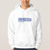 Griekenland-Voetbal Hoodie (Voorkant)