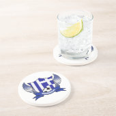 Griekenland Voetbal Onderzetters (Zijkant)