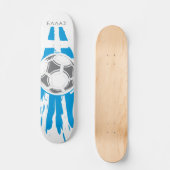 Griekenland-Voetbal Skateboard (Voorkant)