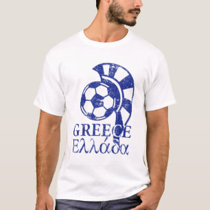 Griekenland-Voetbal T-shirt