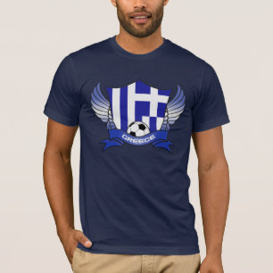 Griekenland-Voetbal T-shirt