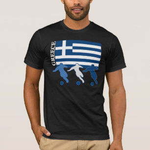 Griekenland - Voetbalspelers T-shirt