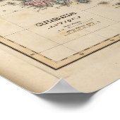 Griekenland Volledige kaart Atlas Poster (Hoek)