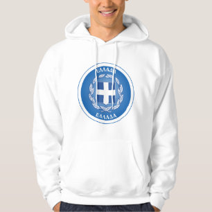 Griekenland Wapen Cirkelvorm  Hoodie
