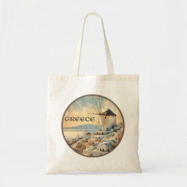 Griekenland Windmolens van Mykonos Tote Bag