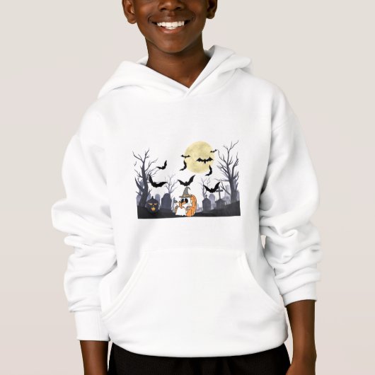 Griekige Fun Kids Halloween T-Shirt 🎃👻 (Voorkant)