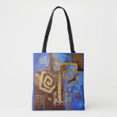 Grieks Abstract Tas met eigen kunst (Voorkant)