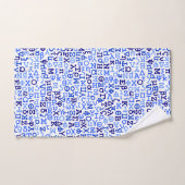 Grieks alfabet bad handdoek (Handdoek)