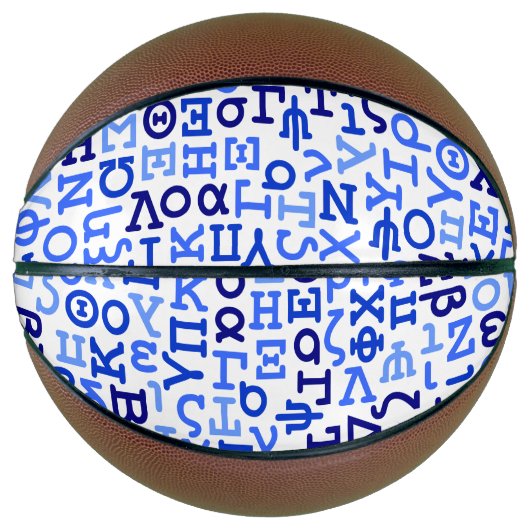 Grieks alfabet basketbal (Voorkant)