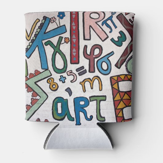 Grieks alfabet blikjeskoeler (Voorkant)