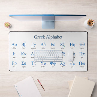 Grieks Alfabet Bureaumat